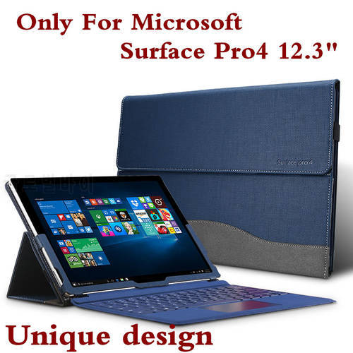 New High Quality Tablet Case For Microsoft Surface Pro 6 5 4 3 12.3 M3 Let Premium PU Leather Keyboard Cover Stylus Gift