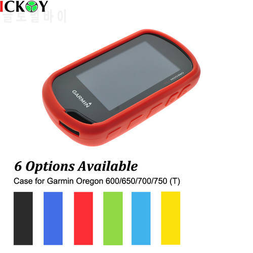 Hiking Handheld GPS Accessories Silicon Rubber Case for Garmin Oregon 600 600T 650 650T 700 700T 750 750T