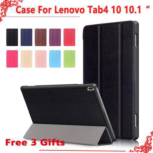 Ultra Slim Smart Flip case Cover for Lenovo Tab4 tab 4 10 tb-x304l tb-X304f Magnet Smart funda cover for lenovo tab 4 10 case