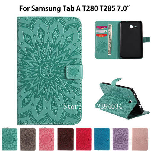 Fashion Case Cover For Samsung Galaxy Tab A A6 7.0 2016 T280 T285 SM-T285 7.0