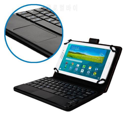 Universal Detachable Bluetooth Keyboard With Touchpad Leather Case For Google Nexus 7,Kindle Fire HD 7 HDX 7 2014 2015