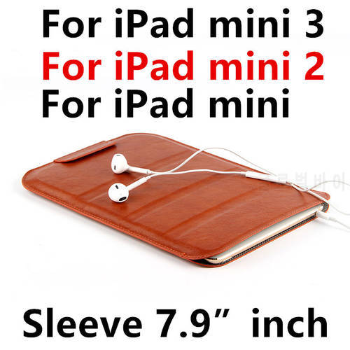 Case Sleeve For iPad mini 3 Protective Smart cover Protector Leather For Apple iPad mini2 iPad mini 1 2 3 Covers 7.9 inch Tablet