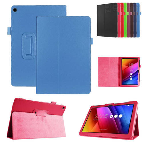 Case for ASUS Zenpad 10 Z300C Z300CL Z300 Tablet Case Litchi flip PU Leather stand Cover For Asus Z300CG Tablet Protective shell