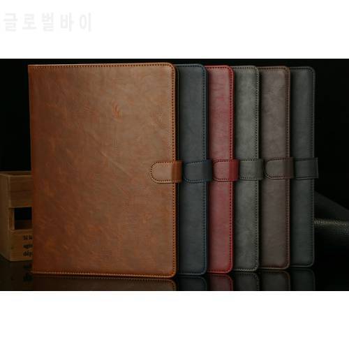 High Quality Luxury Folio Stand Leather Case with Card Holder For iPad 2/3/4 Free shipping 10pcs/lot
