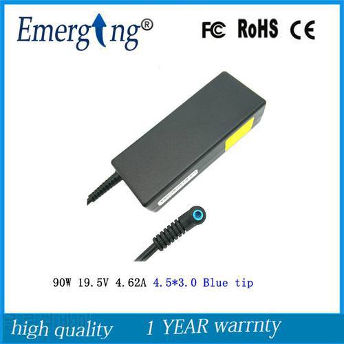 19.5V 4.62A 90W 4.5*3.0mm AC Laptop Adapter Charger Blue tip For HP Envy 17 j106tx Pavilion 15 15 e029TX