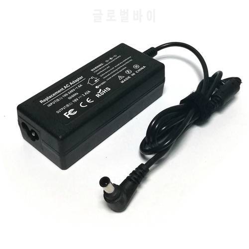 AC Power Supply 19V 3.42A 65W Laptop Adapter Charger For LG PA-1650-43 PA-1650-68 DA-65G19 A16-065N4A DC 6.5*4.4mm pin