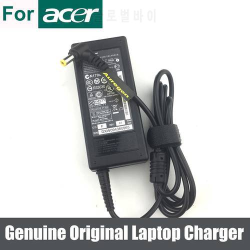 Genuine Original 65W AC Adapter Notebook Charger Power Supply FOR Acer TravelMate 2460 2480 2490 3000 3010