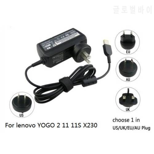 20V 2.25A 45W travel AC adapter charger for Lenovo Yoga2 11 11S S1 T431S X230 X240 X240S