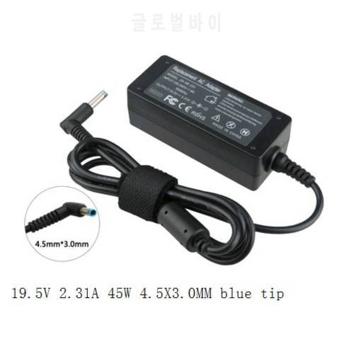 19.5V 2.31A 4.5X3.0MM 45W BLUE tip For HP Pavilion 14-V054CA Laptop Battery Charger Power Adapter