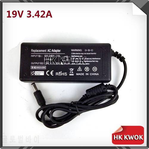 5Pcs 19V 3.42A Power Supply Adapter DC Laptop Charger Notebook Power Adapter for toshiba 19V 3.42A PA3467U-1ACA SADP-65KB A V85