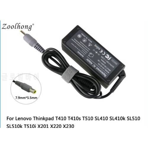 20V 3.25A 65W 7.9X5.5mm for Lenovo Thinkpad T410 T410s T510 SL410 SL410k X201 X220 X230 laptop AC adapter charger