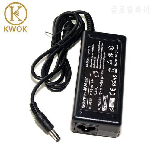Universal High Quality 19V 3.42A 65W Laptop Charger For Toshiba Laptop Charging Device For Netbook Notepads Power Adapter