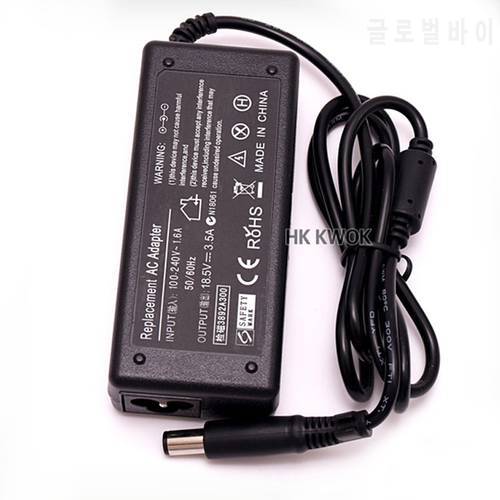 18.5V 3.5A 65W AC Adapter For HP Laptop Compaq 2230s Notebook PC ProBook 4310s 4410s 4415s 4416s 4510s 4515s Power Supply