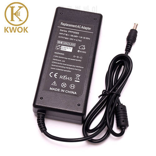 19V 4.74A 5.5*3.0mm AC Adapter For Notebook For Samsung R428 R410 R65 R520 R522 R530 R580 R560 R518 R410 R429 R439 R453 Adapter