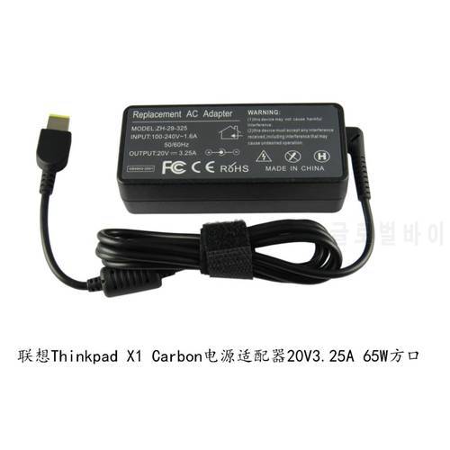 20V 3.25A 65W AC Laptop Power Adapter Charger For Lenovo G400 G500 G505 G405 ThinkPad X1 Carbon Yoga 13 High Quality