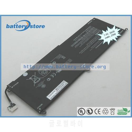 New Genuine laptop batteries for KK04XL,HSTNN-IB6E,Pro x2 612 G1 Tablet,753703-005,753329-1C1,HSTNN-I19C,7.4V,2 cell