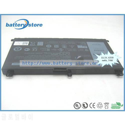 74Wh Genuine 357F9 00GFJ6 71JF4 battery for Dell Ins 15 7559, DELL Ins 15 7566, DELL 7567