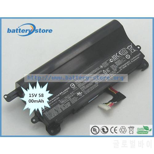 New Genuine laptop batteries for 4ICR19 / 66-2,GFX72VL6700,ROG GFX72,A42N1520,ROG VY6820,A42NI520,G752VY,15V,8 cell