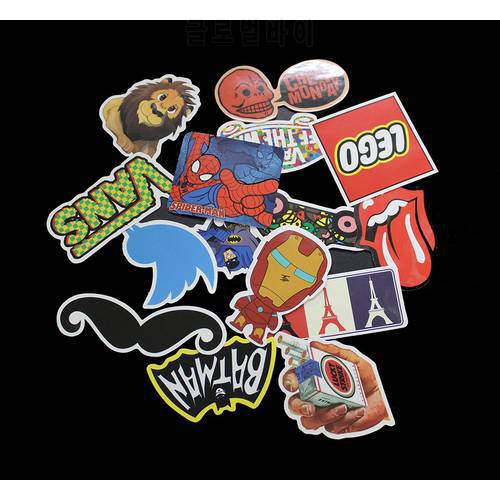 100 PCS Style A Stickers Toy Phone Skateboard Waterproof DIY Decal Luggage Laptop Car Styling JDM Doodle Funny Sticker