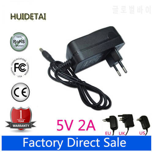 5V 2A 2000mA AC DC Power Supply Adapter Wall Charger For PRS-600 PRS-300 PRS-505 PRS-700 US UK AU EU