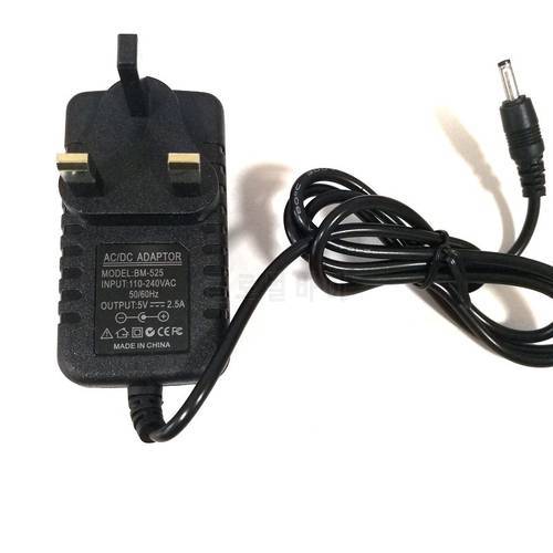 10pcs UK Plug Wall Home Charger 5V 2.5A 3.5x1.35mm 3.5*1.35mm for Teclast Tbook 16 Power Tablet Power Supply Adapter