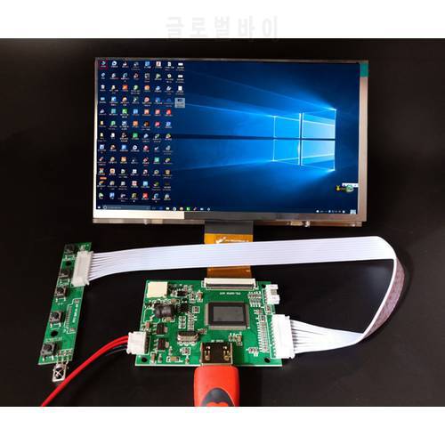 10.1 Inch 1024*600 LCD Display Screen Monitor Driver Control Board HDMI-Compatible For Lattepanda Raspberry Pi Banana Pi