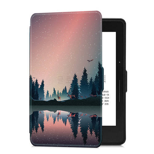 Kindle Voyage Case - Slim fit Lightweight Premium PU Leather Cover with Auto Sleep/Wake