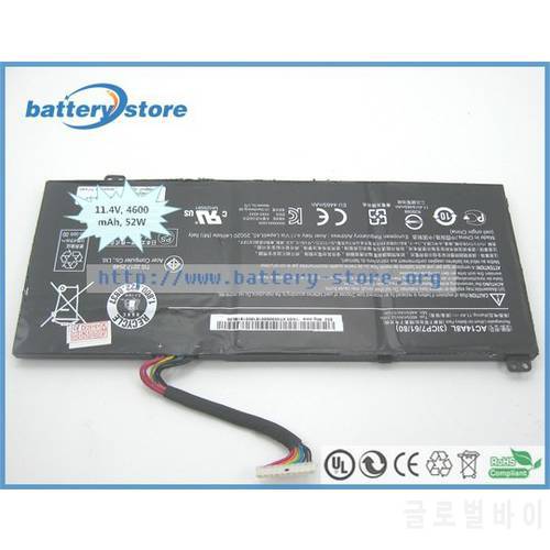 Genuine laptop battery AC14A8L, 31CP7/61/80 for ACER Aspire Nitro VN7-571 , VN7-571G-70BW , VN7-571G-77WE ,11.4V, 4600mAh,