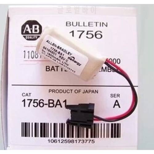 For Allen Bradley Control Logix PLC Battery 1756-BA1 1756-L1 1756-L1M1 1770-XYC/A 1770-XYB CPU Battery+Plug Free Tracking
