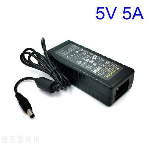 5V 5A 25W AC DC Adaptor With IC Chip Power Supply Adpater 5V5A Charger Transformer For LED Strip Light CCTV