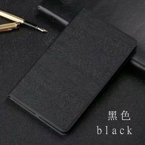 For xiaomi mipad 4 Wood pattern Smart Case for xiaomi mi pad 4 8.0 inch TPU+PU leather flip folio stand cover tablet funda +pen