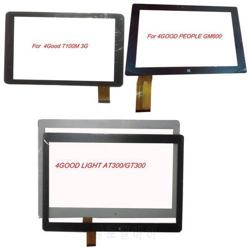 touch screen replacement for 4GOOd Light AT300/People GT300/T100M 3G/PEOPLE GM600 10.1 inch tablet