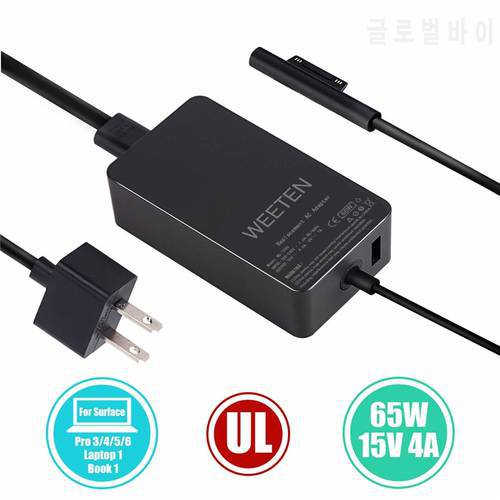 15V 4A 65W AC Adapter Tablet Charger For Microsoft Surface Pro 3 4 1706 Laptop Power Supply For Surface Book Core i5 Model 1705