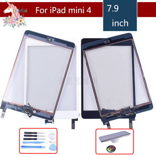 original for apple iPad mini 1 2 3 4 Touch Screen Digitizer with Home Button assembly Front Glass Touch Panel tablet