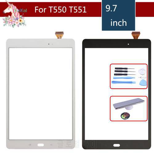 Original For Samsung Galaxy Tab A 9.7 SM-T550 SM-T551 SM-T555 T550 T551 T555 Touch Screen Digitizer Panel Sensor Replacement