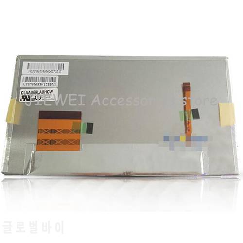 6.9 inch TFT LCD Screen display panel for CLAA069LA0HCW LCD display Screen panel replacement (without touch)
