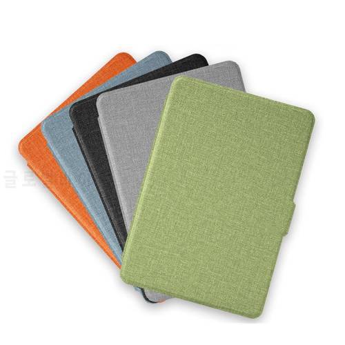 Fabric Premium Lightweight Case for Kindle Paperwhite 10th Smart Cover for Paperwhite 4 PQ94WIF 2018 Magnetic Protective Shell