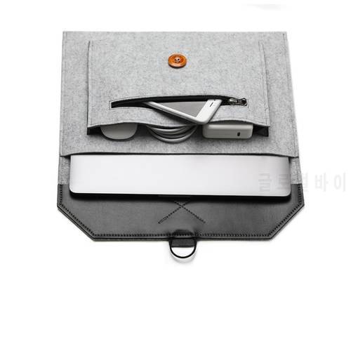 Protective Sleeve Bag For Xiaomi Mi Notebook Pro 15.6 Air 13 Soft 13.3 Inch Laptop Cover Case For Book 2 Surface Pro 6 12.3