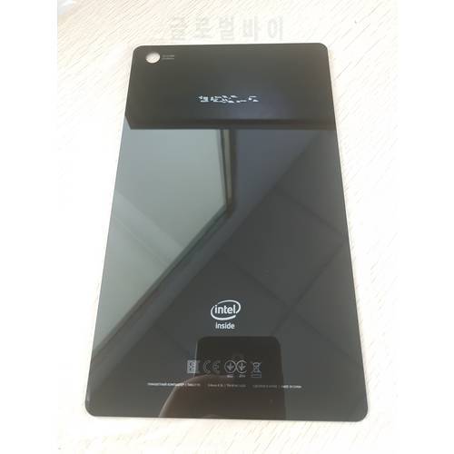 Black 8 Inch for Texet TM-8048 X-force 8 3G Glass Back Cover Glass Panel Repair Replacement