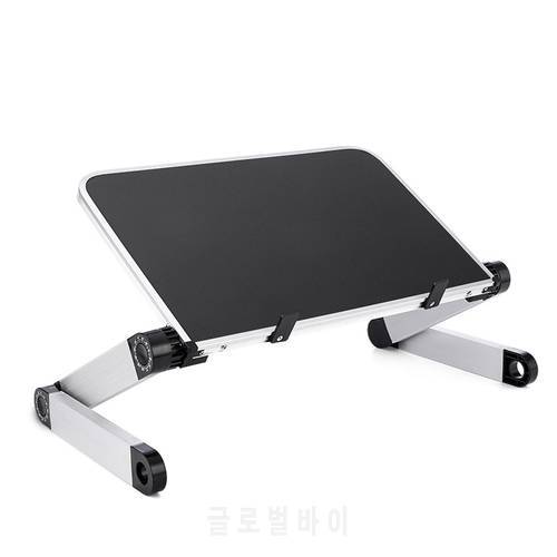 Ergonomic Laptop Holder 11-17 Inch Notebook Lapdesk 360 Adjustable Portable Folding Desk Bed Laptop Stand For Macbook Pro