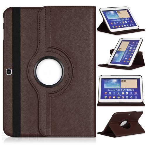 Magnetic Case for Samsung Galaxy TAB 3 10.1 GT-P5200 Folio Pu Leather Cover Tab 3 10.1 P5200 P5210 P5220 Stand Smart Tablet Capa