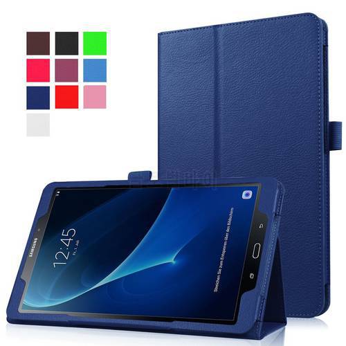 For Galaxy Tab A 10.1 Case,Premium PU Leather Stand Case Cover Auto Sleep/Wake for Samsung Tab A6 10.1