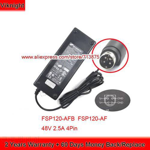 Genuine FSP120-AFB FSP120-AFA 48V 2.5A 120W Ac Adapter for SG300-10P SG300-10PP SG-300-10P SF302-08P 8-PORT 10 100 POE SG300-P