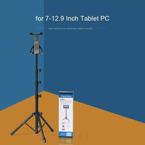 Tripod Rotation Tablet Holder Stand for Ipad Air Mini 2 3 4 Tablet Mount 7-13 Inch Tripod Stnad for IPAD Pro 12.9 Samsung Xiaomi