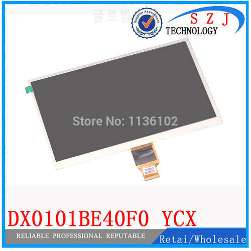 New 10.1&39&39 inch DX0101BE40F0 YCX TFT LCD Display Screen 1024*600 tablet pc Free shipping