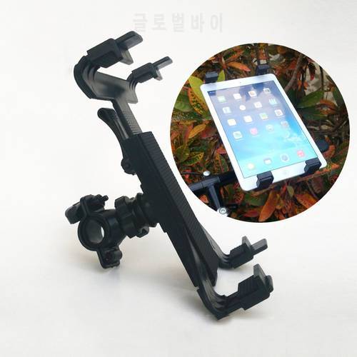 Bicycle Bike Motorcycle Adjustable Angles Bracket Tablet Holder Stand for Ipad Air Mini 1 2 3 4 7-10 inch Tablet Holder Mount