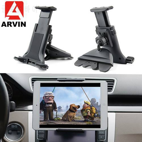 ARVIN Car CD Slot Mount Tablet Phone Holder Stand For iPad Air Mini Pro 4-11 Inch Adjustable PC Bracket For iPhone 12 13 Pro Max