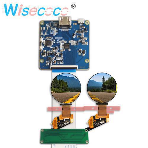 1.39 Micro Round OLED Display 400(RGB)*400 350 Brightness Amoled Screen With Mipi Controller Board