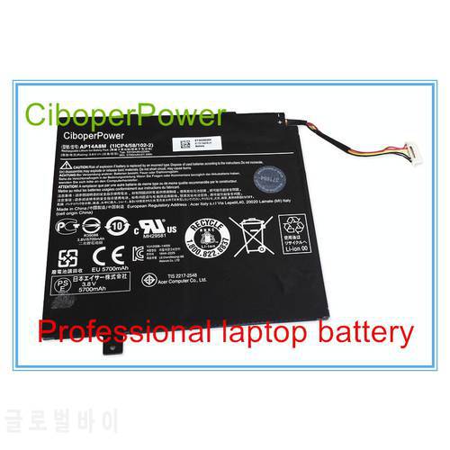 Original 3.8V 5910mAh AP14A8M Laptop Battery For Acer Aspire Switch 10 SW5-011 SW5-012