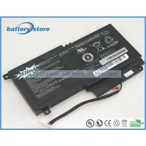 New Genuine laptop batteries for SATELLITE P50-A,L40-AT25W1,L50-A-12W,PA5107U-1BRS,P50t-BT02M,s55t-a5277,14.4V,4 cell